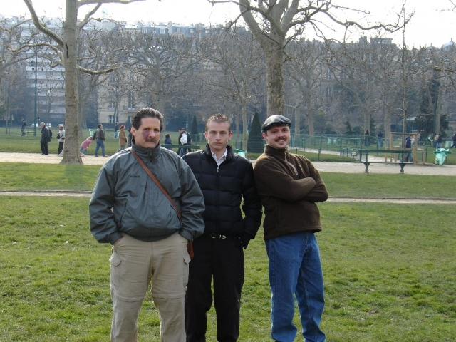 Three cool guys...
